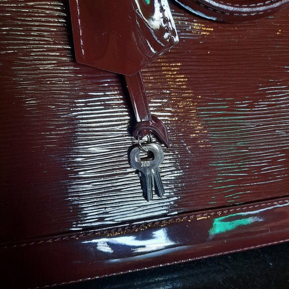 Louis Vuitton Burgundy Satchel - Picture 6 of 11